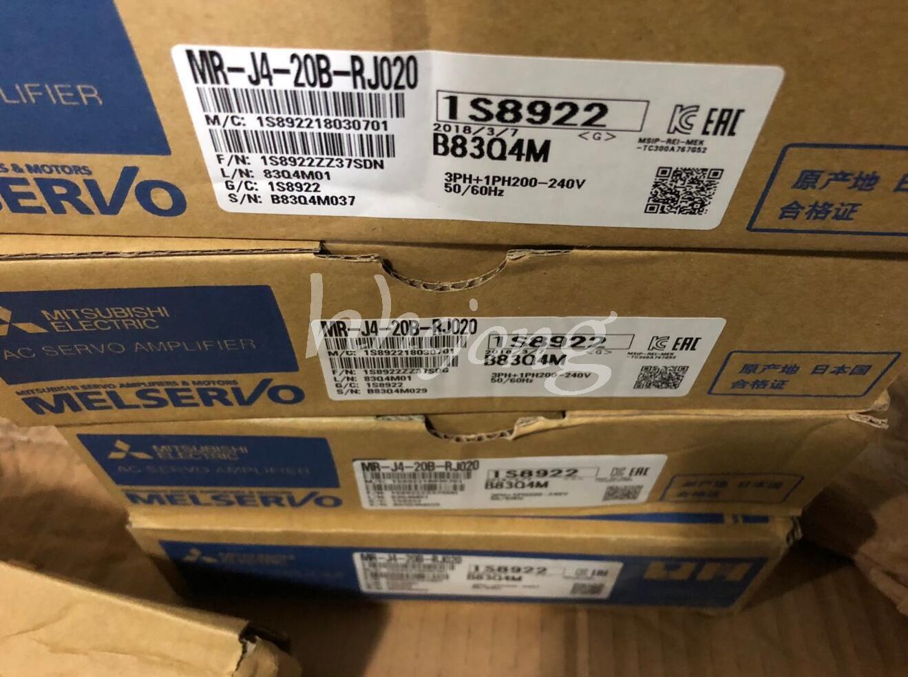 Mitsubishi Servo Driver MR-J4-20B - MITSUBISHI