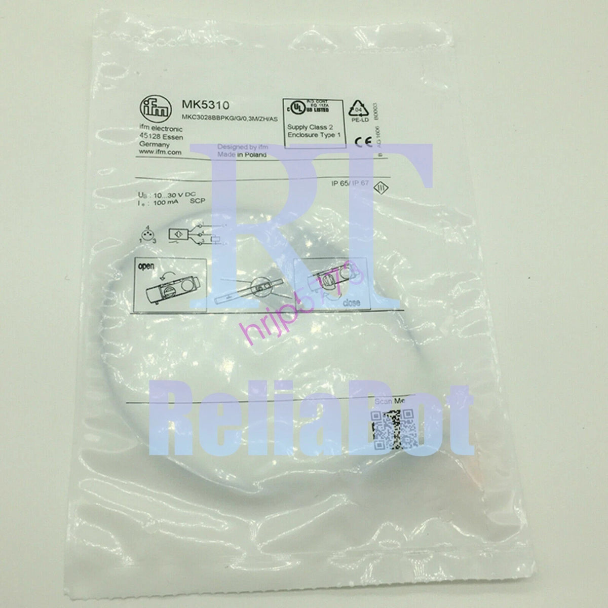 IFM MK5310 MKC3028BBPKG/G/0.3/AS Proximity Sensor