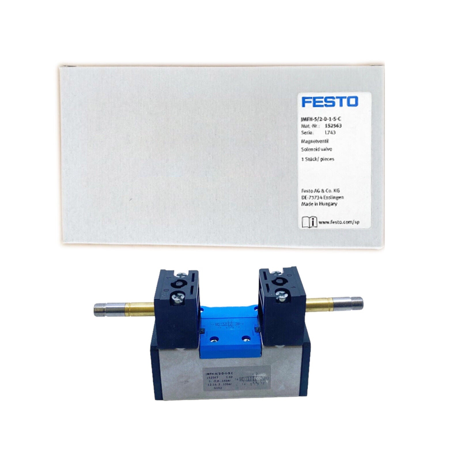 new 1PC FESTO JMFH-5/2-D-1-S-C 152563 The electromagnetic valve