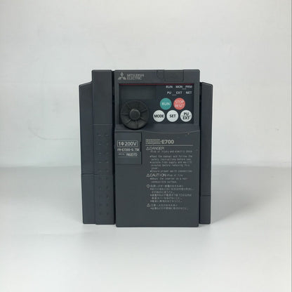 Mitsubishi 1PC Inverter FR-E720S 0.75K 220V One-Year Warranty - MITSUBISHI