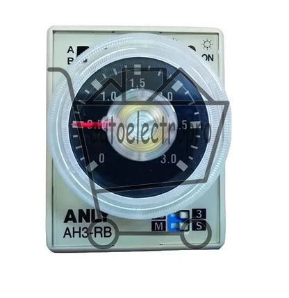 1Pcs 24 ~240v compatiable FOR anly wide voltage time relay AH3-RA/RB/RC/RD/RE