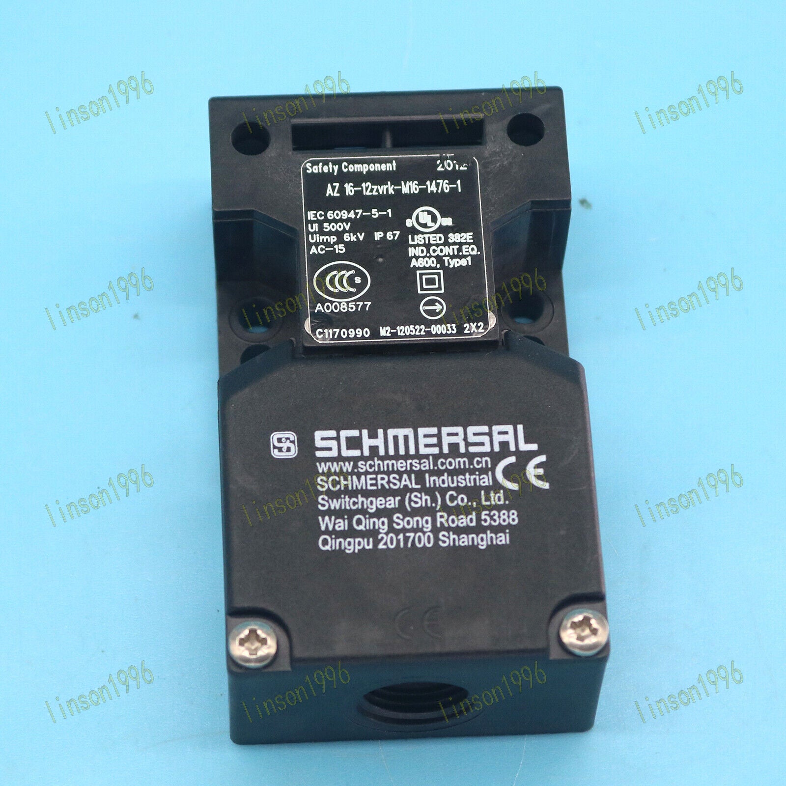 AZ16-12ZVRK-M16-1476-1 Safety Door Switch - SCHMERSAL