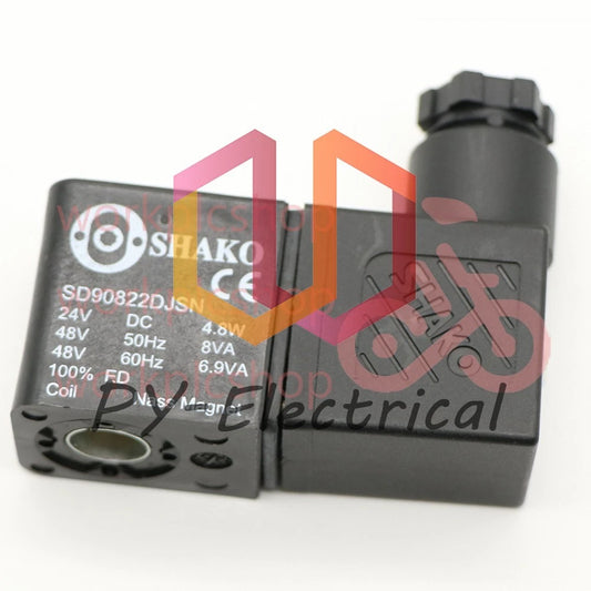1PCS For SHAKO Solenoid Valve Coil SD90822DJSN DC24V #US