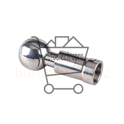 Tank Cleaning Rotating CIP Spray Ball 3/8'' 1/2'' 1" BSP Female Threaded Nozzle