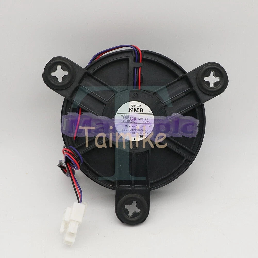 1PCS NMB 12038GE-12M-YT DC12V 0.26A Refrigerator Fan For Haier /RS