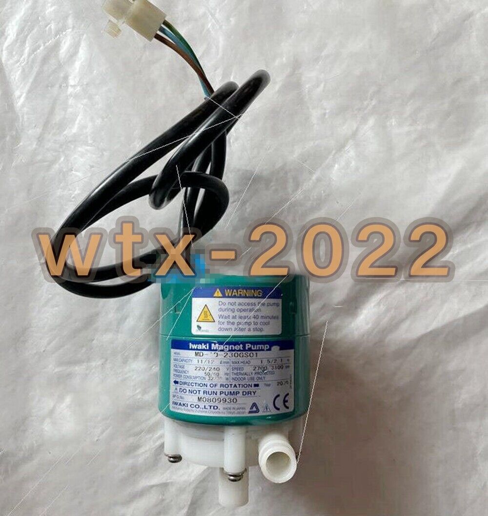 used 1PCS MD-10-230GS01 Magnetic Pump Accessories 220/240V 50/60Hz