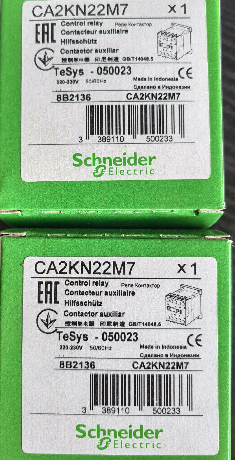 new 1pcs Schneider Control Relay CA2KN22M7 - SCHNEIDER