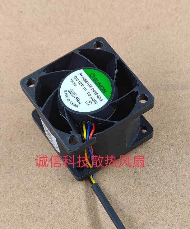 SUNON PF40281BX-000C-S99 4028 12V 10.8W 4-wire PWM speed control cooling fan