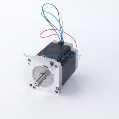 new 2-Ph Stepper Motor 86BYGH450B-06D-15J Shaft 12.7mm with Slot 86BHH114-500A-32E - XYZ MOTOR