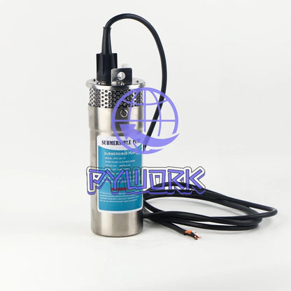 1Pcs 24V Stainless Shell Submersible 3.2GPM 4" Deep Well Water DC Pump