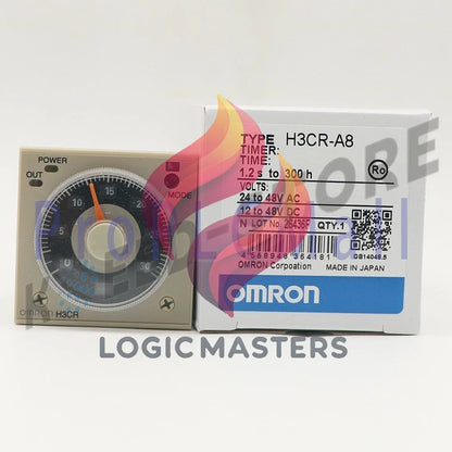 1x Omron H3CR-A8 H3CRA8 24-48VAC 12-48VDC Timer
