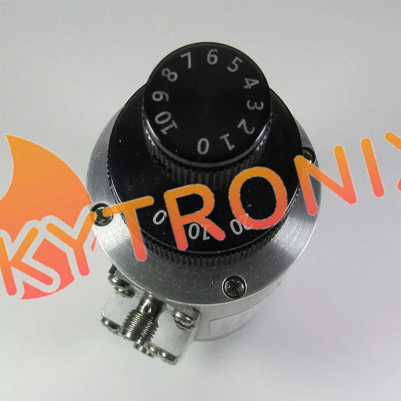 1X RF Adjustable Step Attenuator For JFW 50DR-055 DC-2GHz 0-30dB 1dB 2W SMA