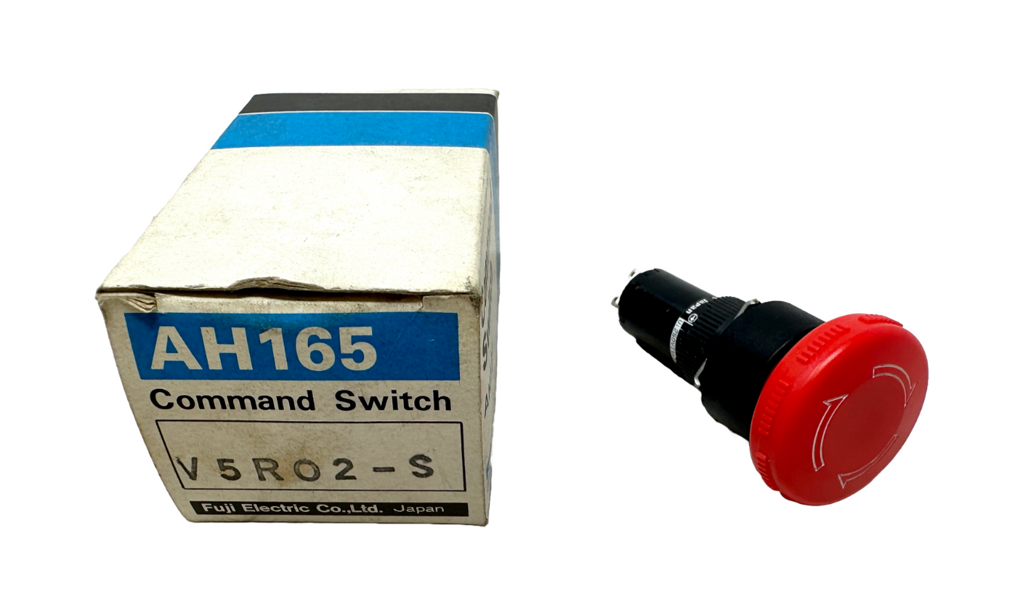 new Fuji Electric AH165 V5R02-S Push Button - FUJI ELECTRIC
