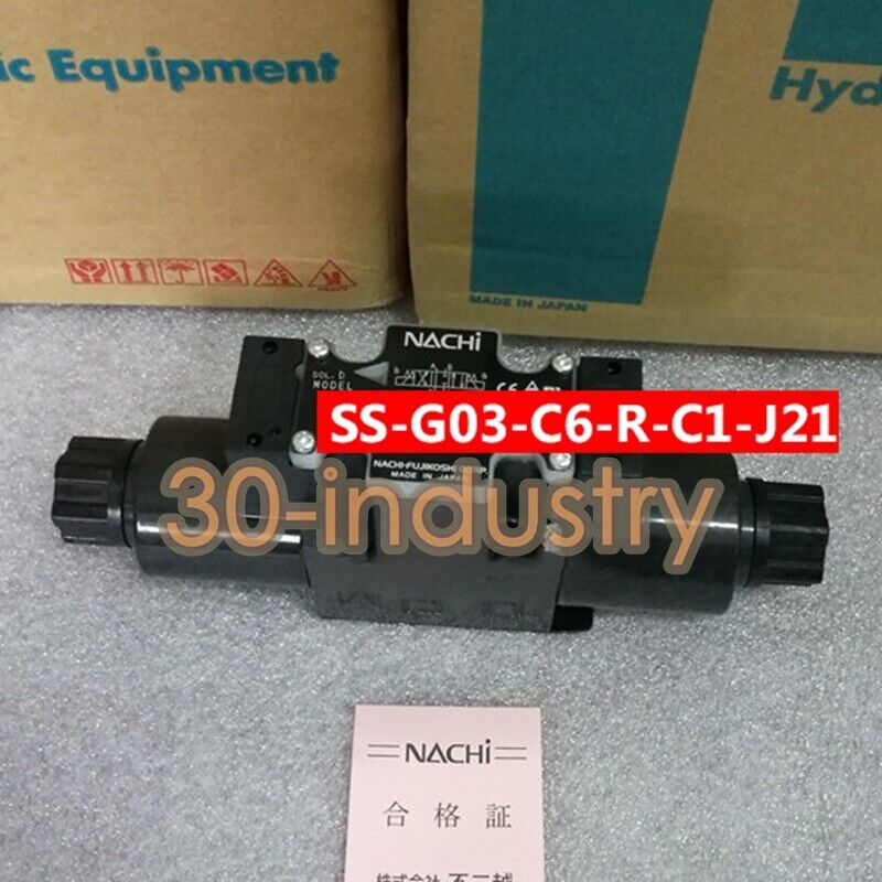 1PCS New For NACHI SS-G03-C6-R-C1-J21 Electromagnetic relief valve - KOEED