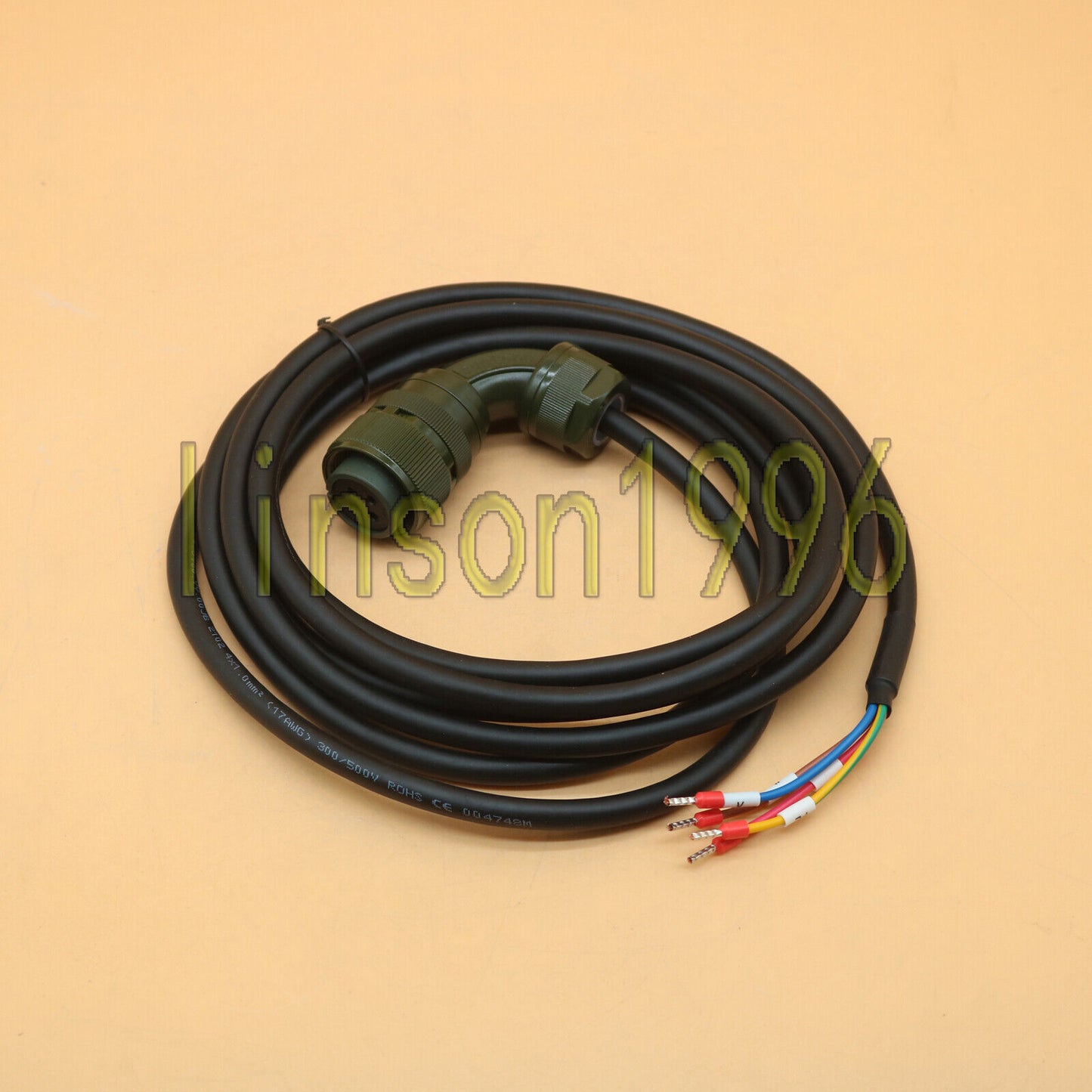 Mitsubishi M64 Servo Motor FCUA-RO84 OS104 CNV12 3M Cable - MITSUBISHI