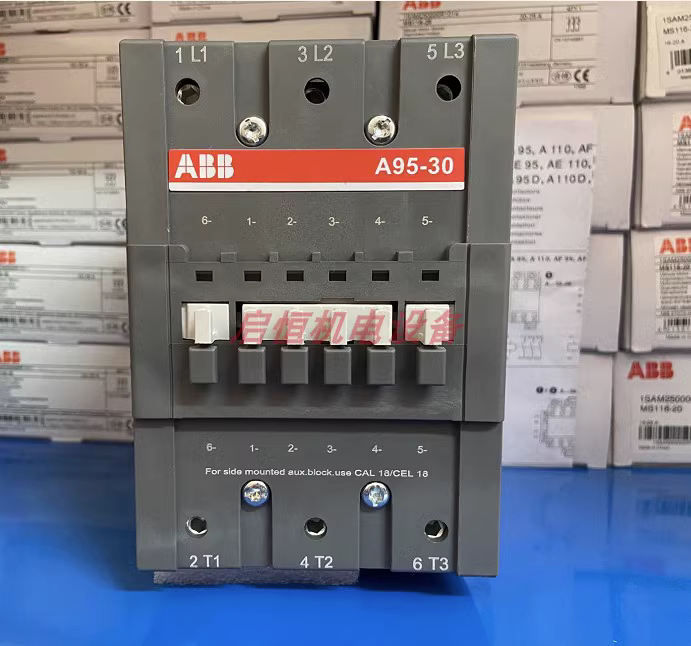 new 1 pcs ABB AC contactor A95-30-11 AC220V 1NO 1NC - ABB AC CONTACTOR A95-30-11