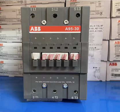 new 1 pcs ABB AC contactor A95-30-11 AC220V 1NO 1NC - ABB AC CONTACTOR A95-30-11