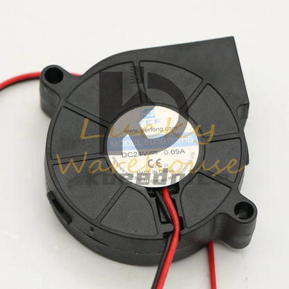 YEF FD5015SHB DC24V 0.09A 2-Pin Turbo Cooling Fan