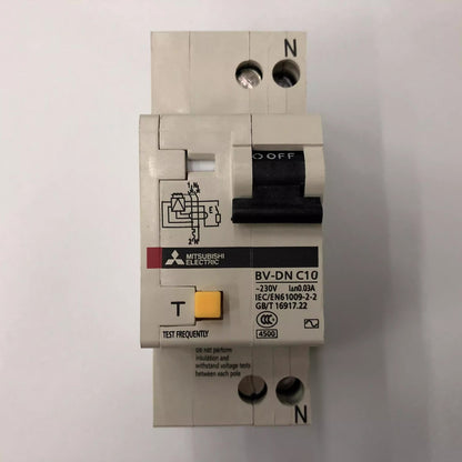 1PCS for Mitsubishi BV-DN 2P C10 30mA Leakage Switch Circuit Breaker