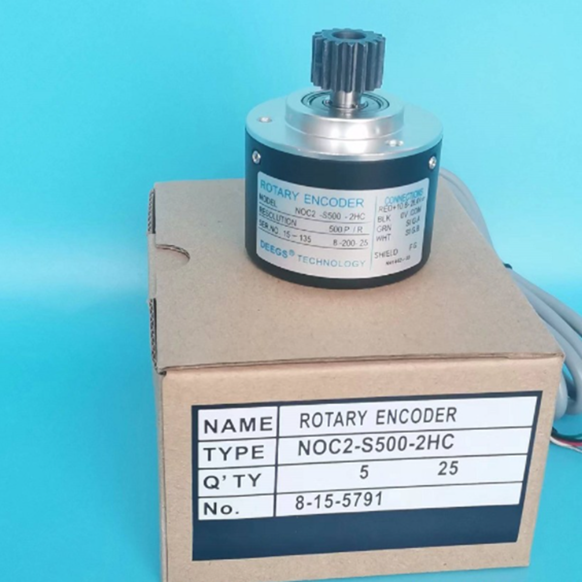 Nemicon NOC2-S500-2HC Rotary Encoder Nemicon