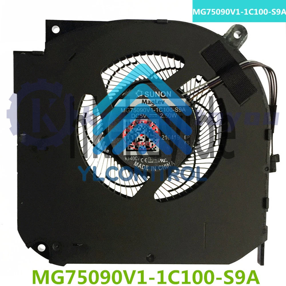 1PCS For SUNON MG75090V1-1C100-S9A DC5V 2.50W 4-wire Cooling Fan