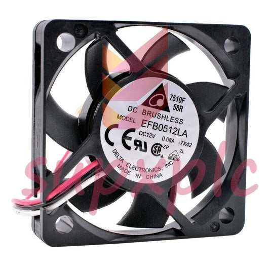 EFB0512LA 50x50x10mm 5cm 5010 DC 12V 0.08A Speed Monitoring Silent Cooling Fan