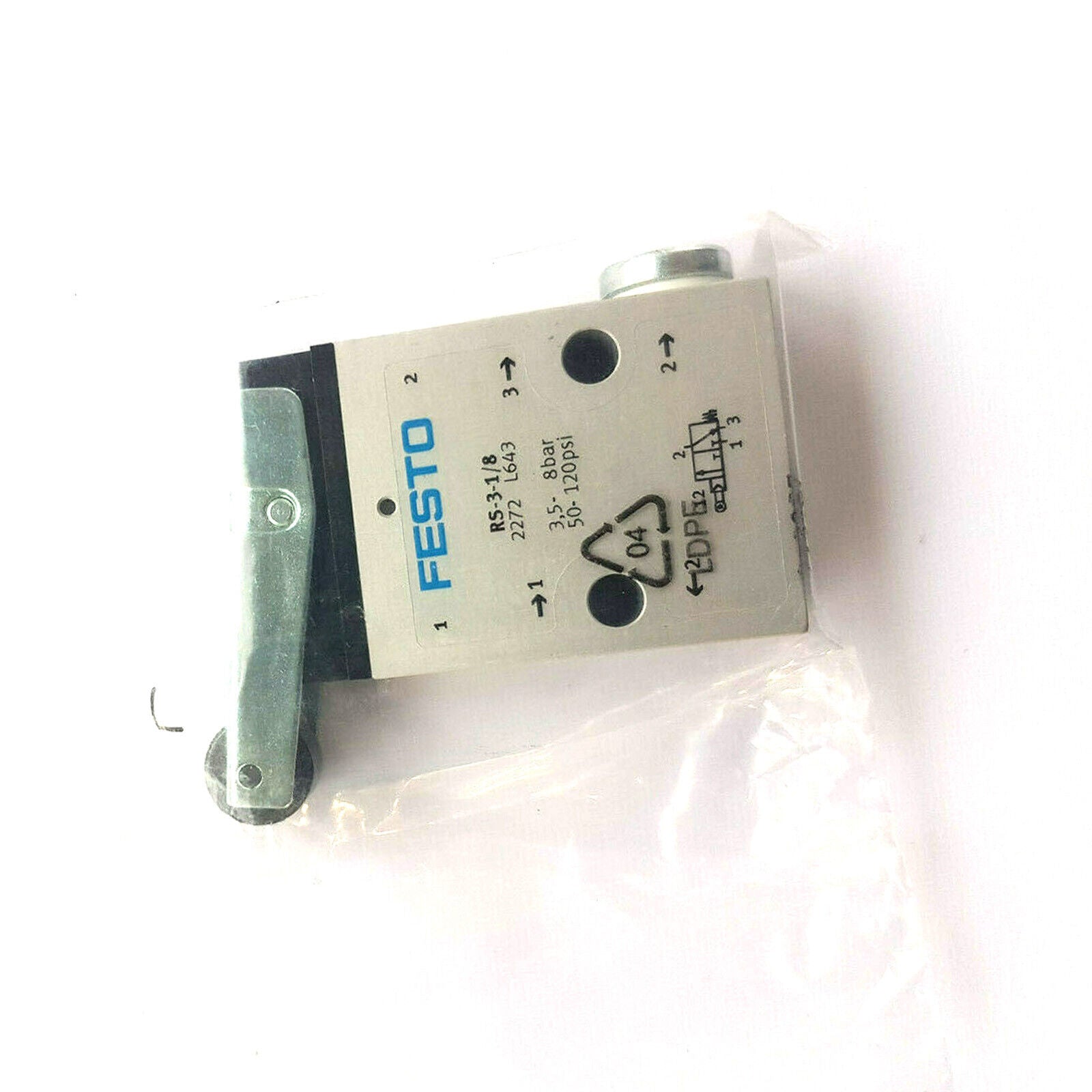 FESTO RS-3-1/8 2272 Solenoid Valve IN STOCK, High Precision Electromagnetic Valve for Industrial Applications, Reliable and Durable Design - FESTO