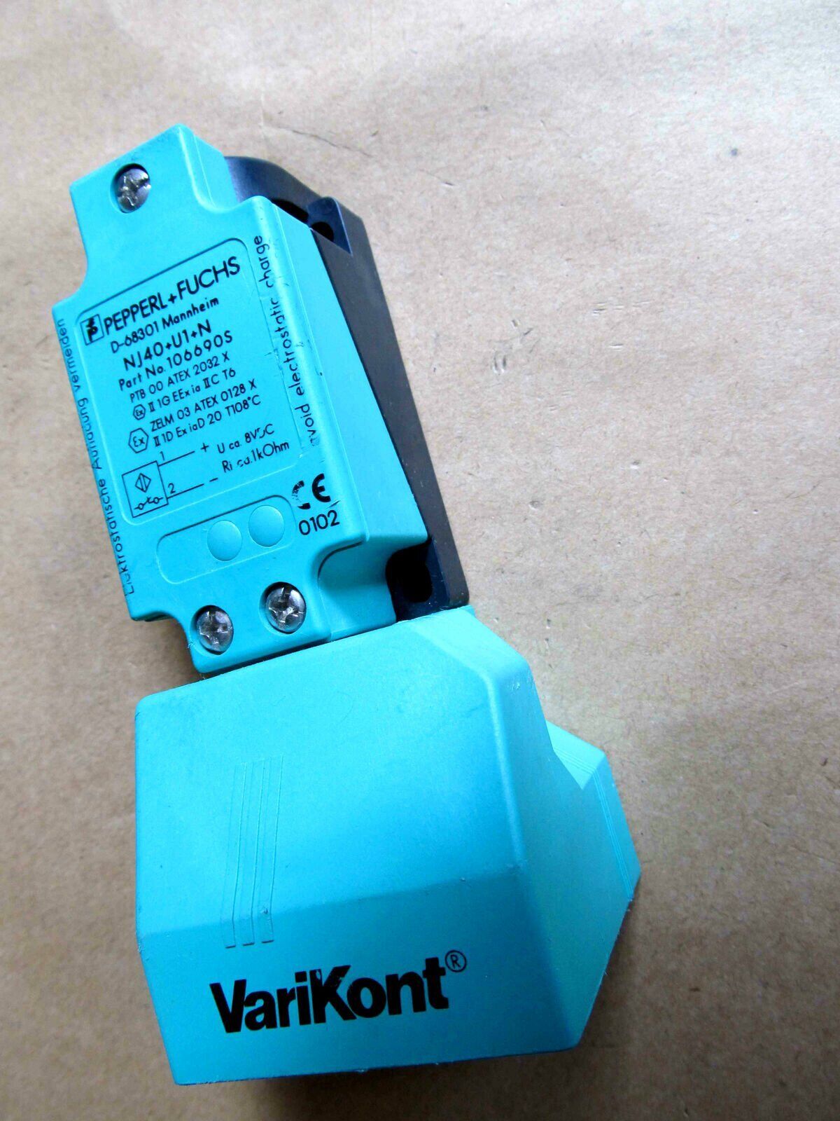 1PC Pepperl+ Fuchs Inductiver Sensor NJ40+U1+N - PEPPERL+ FUCHS