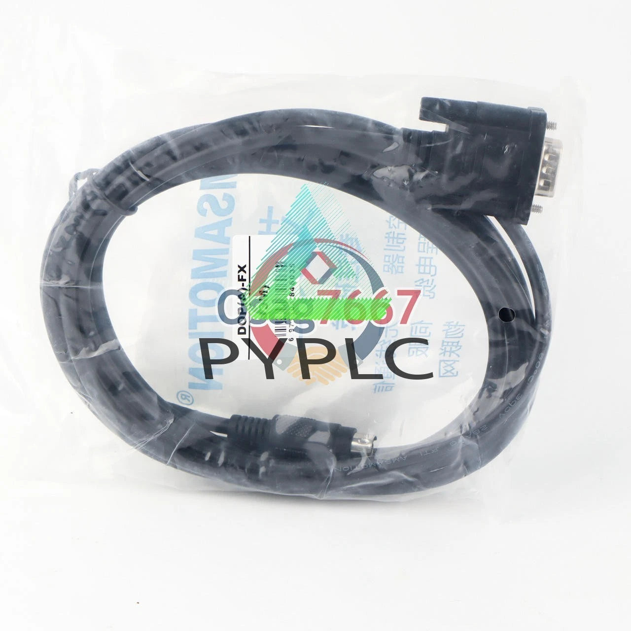 1PC 3M DOP(A)-FX PLC Programming Cable FOR Delta DOP HMI Mitsubishi FX Series