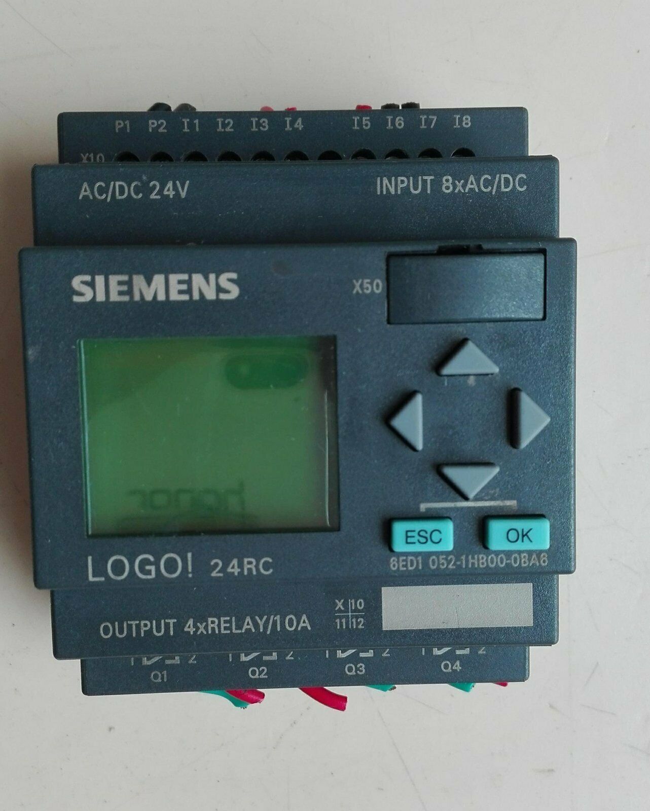 used  Siemens LOGO 6ED1052-1HB00-0BA6 Tested In Good Condition koeed