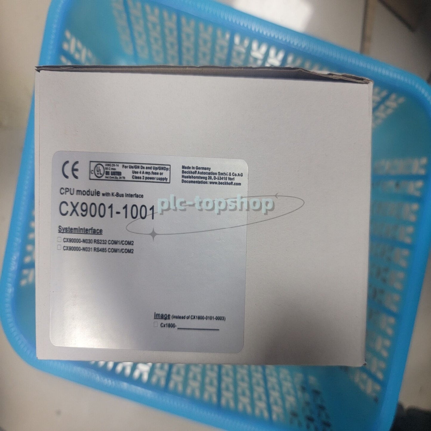 Beckhoff CX9001-1001 CPU Module - BECKHOFF