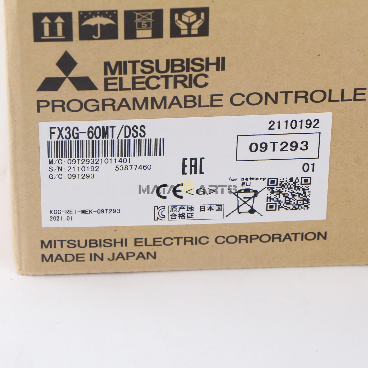 1-PC Mitsubishi FX3G-60MT-DSS - MITSUBISHI