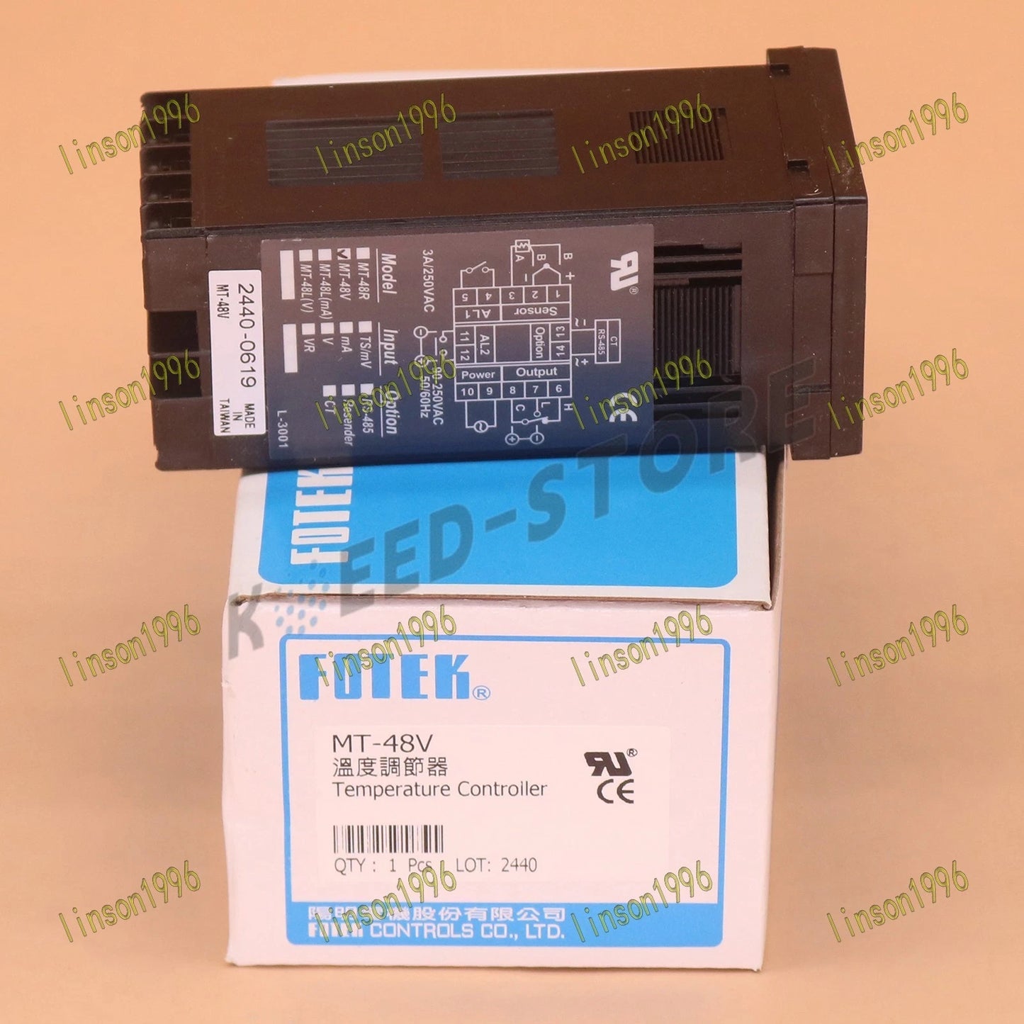 FOTEK MT48-V Temperature Controller In Box Fast Delivery