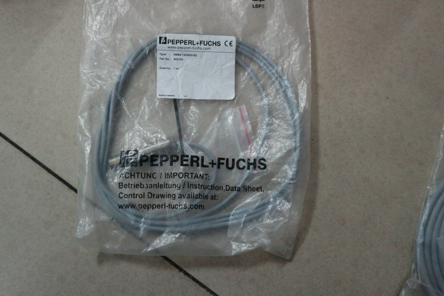 PepperL+Fuchs Proximity Switch NBB4-12GM50-E2 Fast Ship - PEPPERL+FUCHS