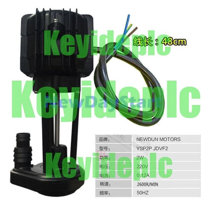 1x DUN MOTORS Water Pump YSP2P JDVF2 YSP2PJDVF2 2W Input 220V for Ice Machine