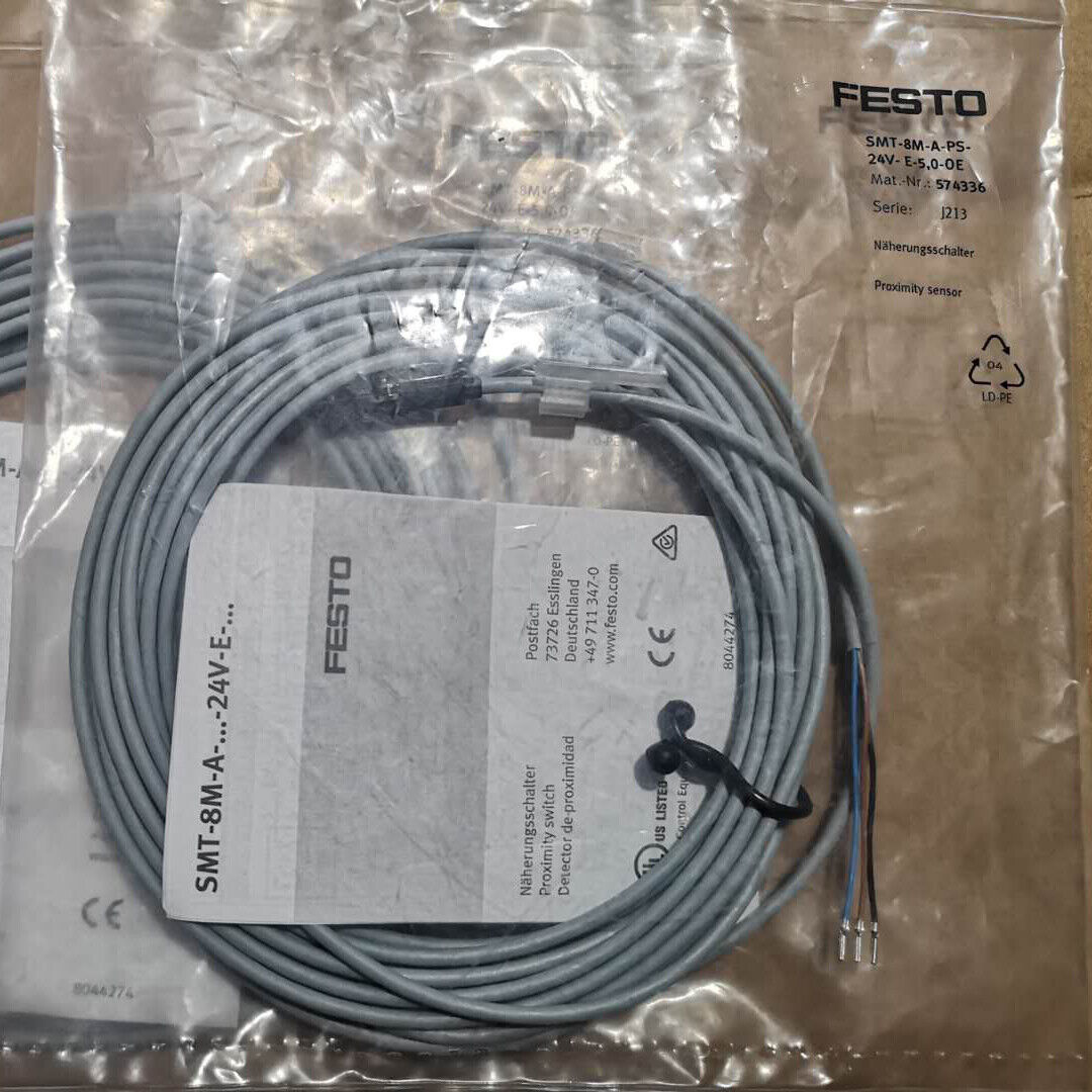 FESTO Magnetic Switch SMT-8M-A-PS-24V-E-50 - FESTO