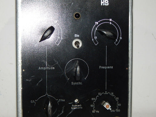 Used Generator GRUNDIG Type 221 Square Wave Generator Measuring Device - GRUNDIG
