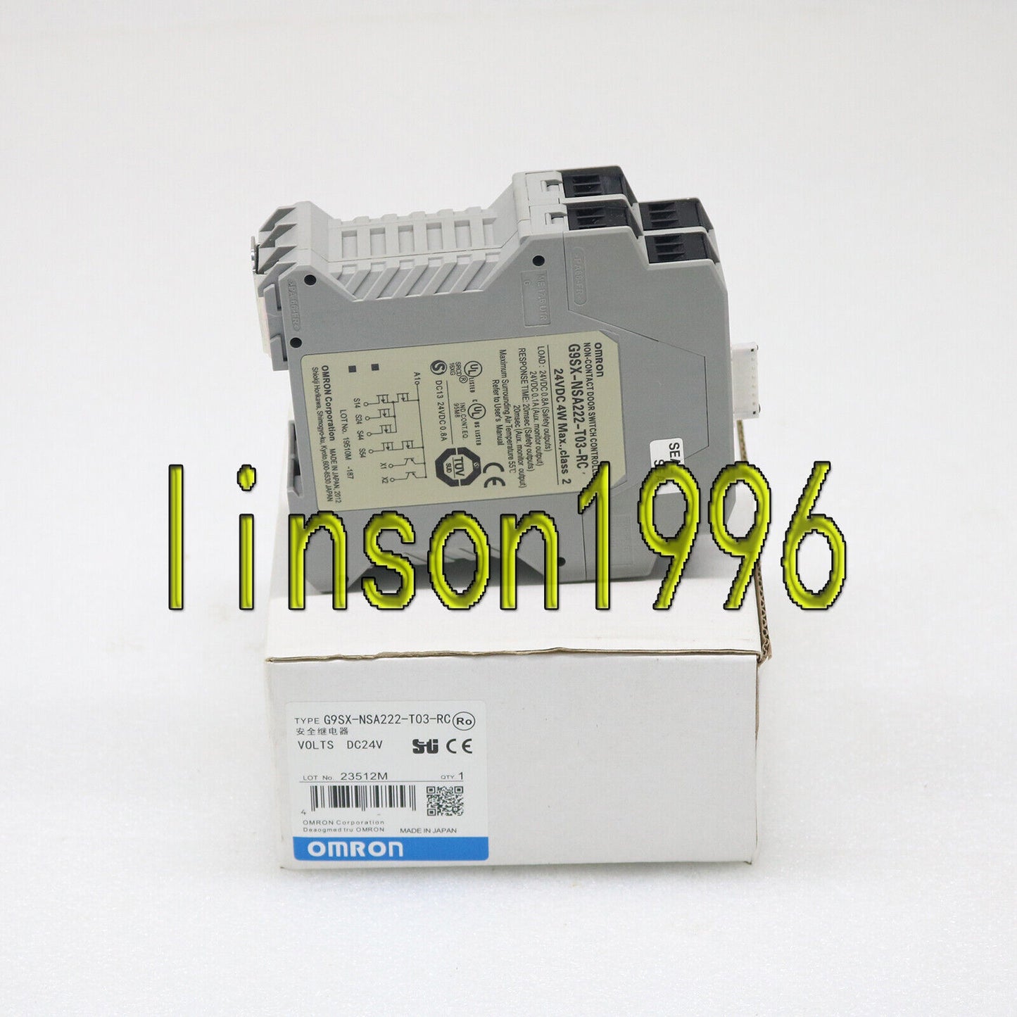 ONE OMRON G9SX-NSA222 Safety Relay 1 Year - OMRON