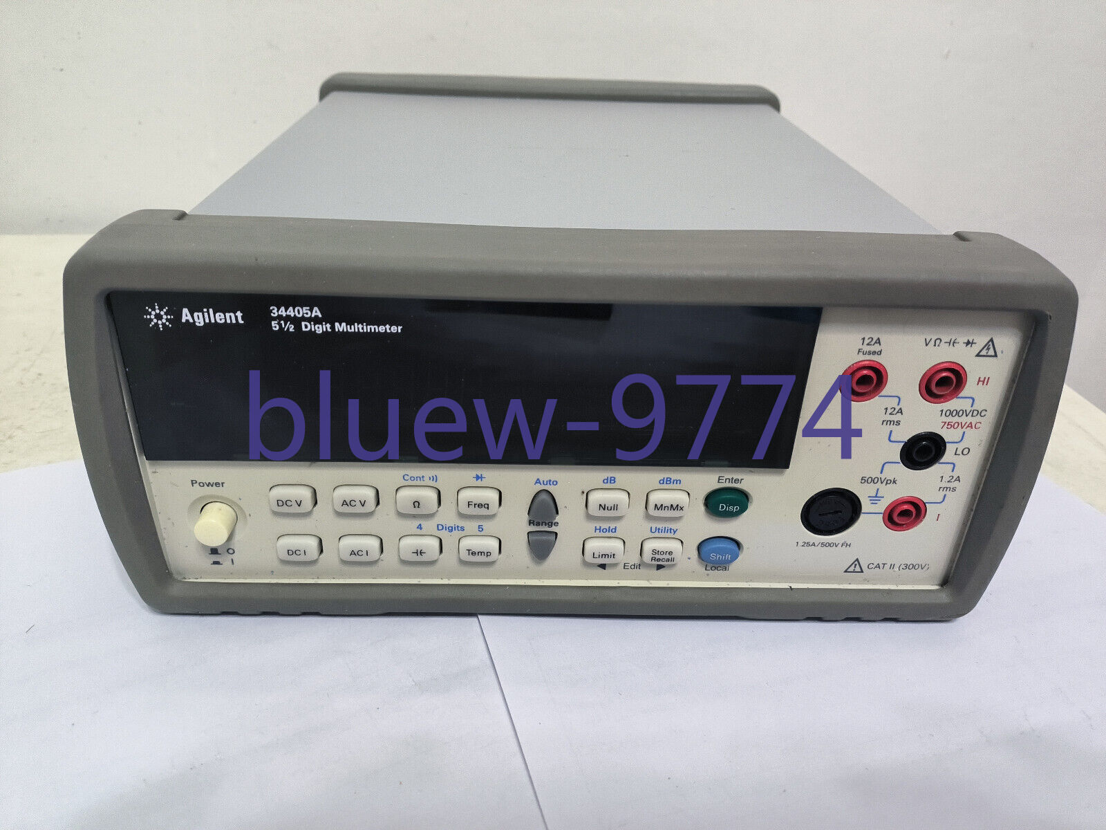 used HP/Keysight Agilent 34405A DMM 5½ Digit Multimeter with USB Interface