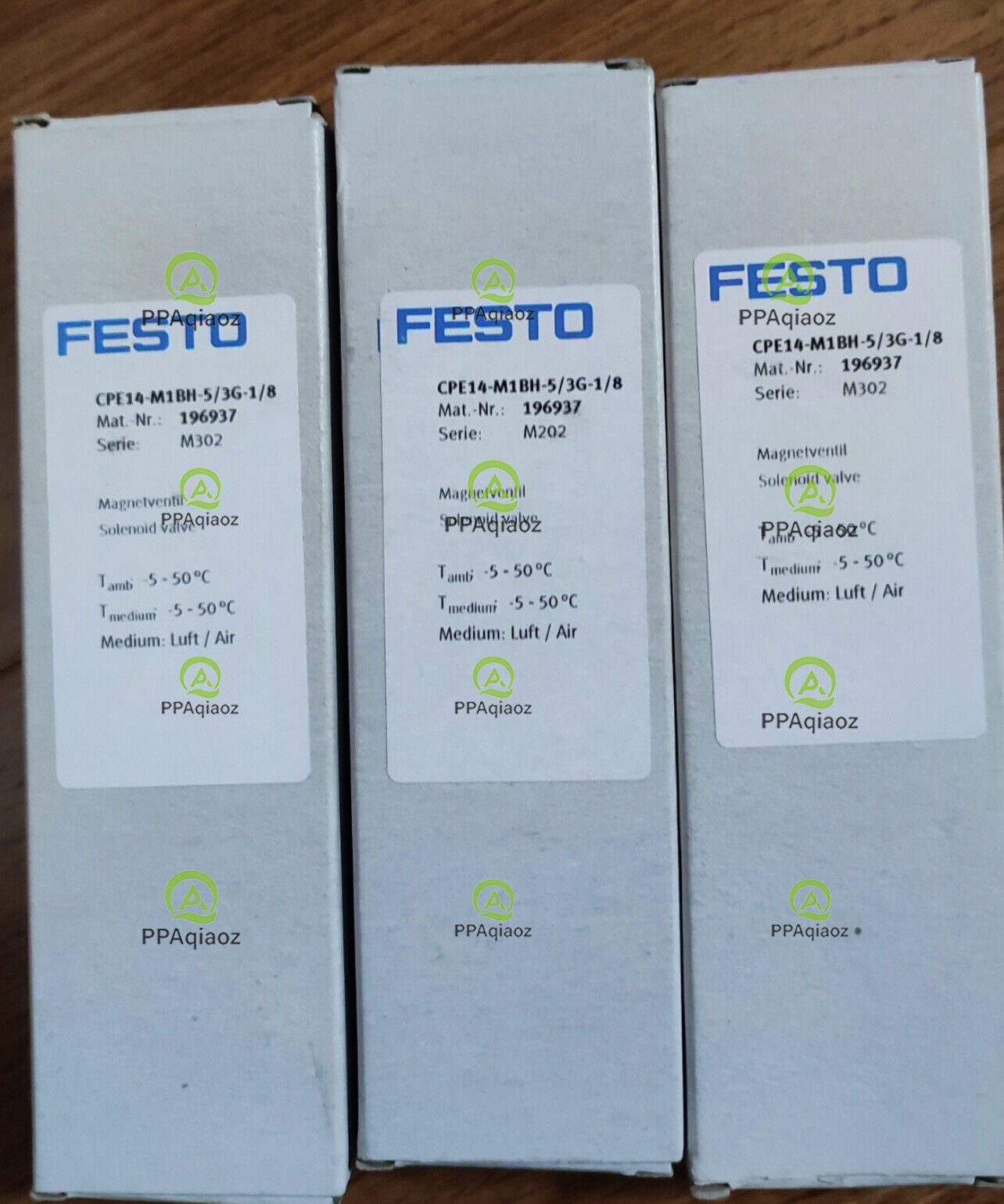 FESTO solenoid valve CPE14-M1BH-5/3G-1/8 196937 - FESTO