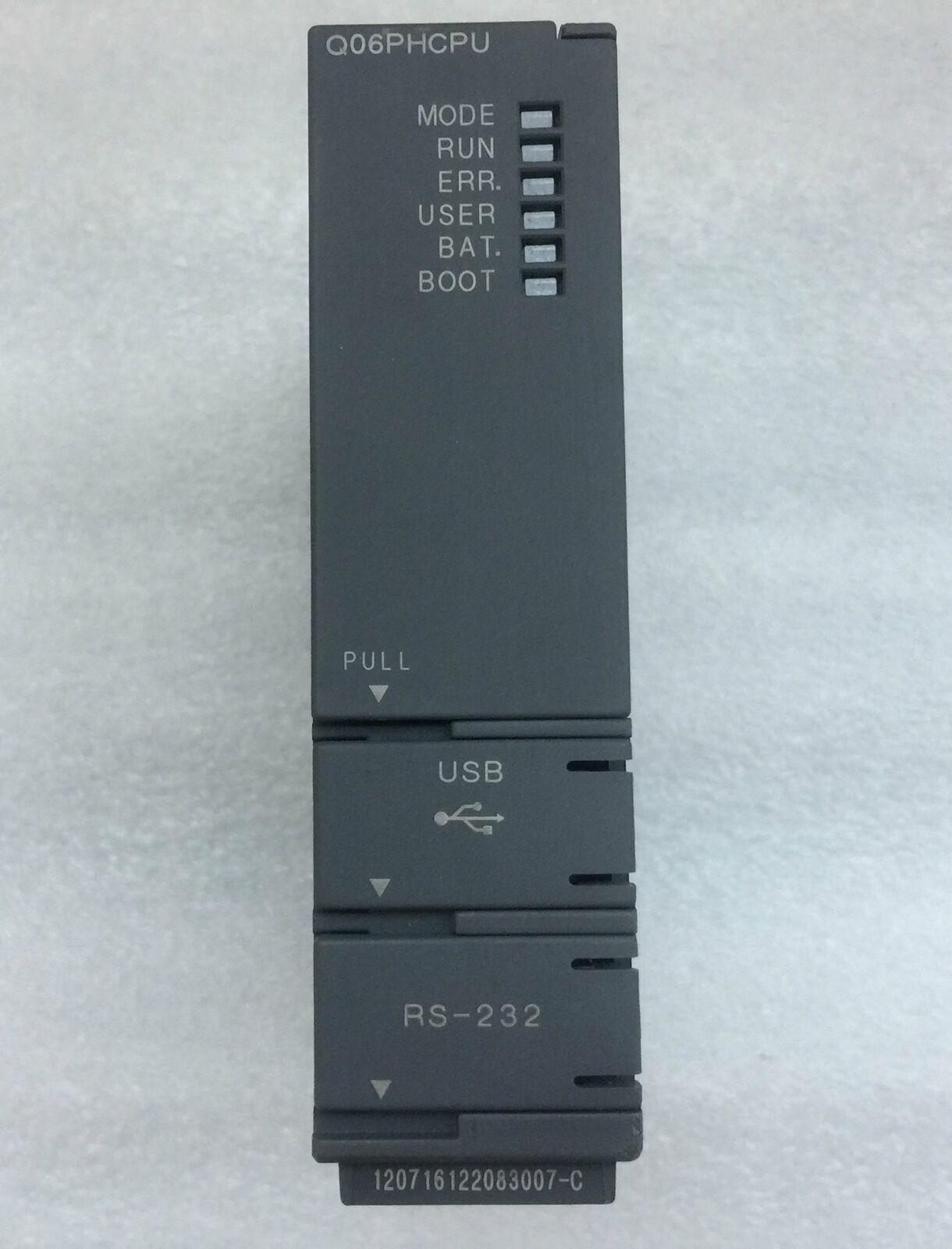 Used Mitsubishi Q series CPU module Q06PHCPU in good condition - MITSUBISHI