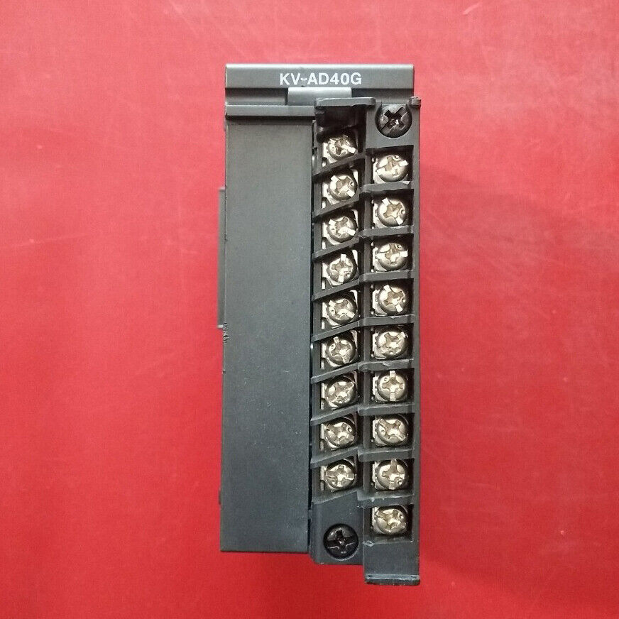 used KEYENCE PLC programming module KV-AD40G – Tested Good, Ready to Use - KEYENCE