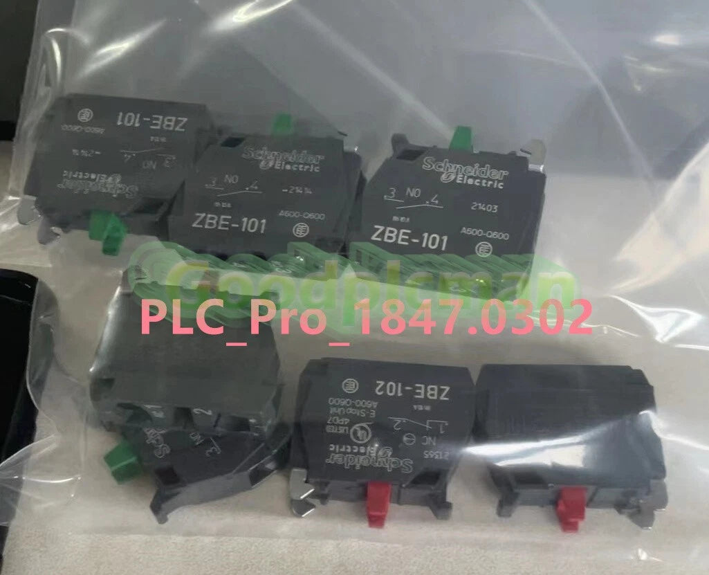 5PC/BOX Schneider ZBE-101 ZBE101 N/O CONTACT BLOCK Fast delivery
