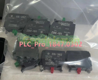 5PC/BOX Schneider ZBE-101 ZBE101 N/O CONTACT BLOCK Fast delivery