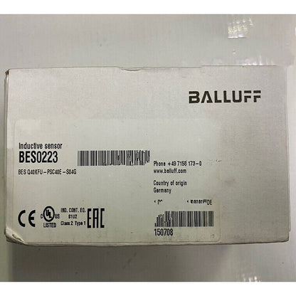 Balluff BES Q40KFU-PSC40E-S04G Proximity Sensor - BALLUFF
