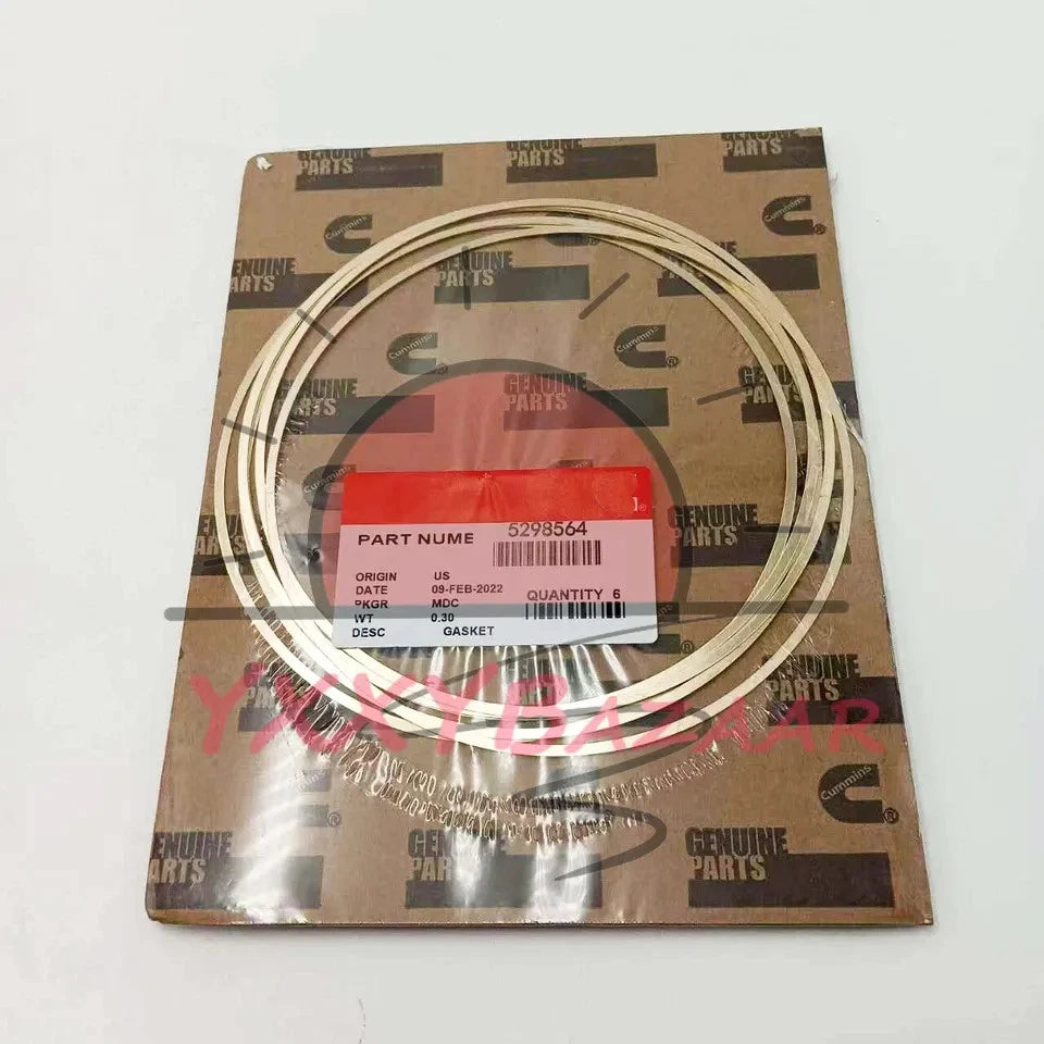 6Set 5298564 OEM Shim -Liner .020 Counterbore Shim For Cummins ISX 1997-2015