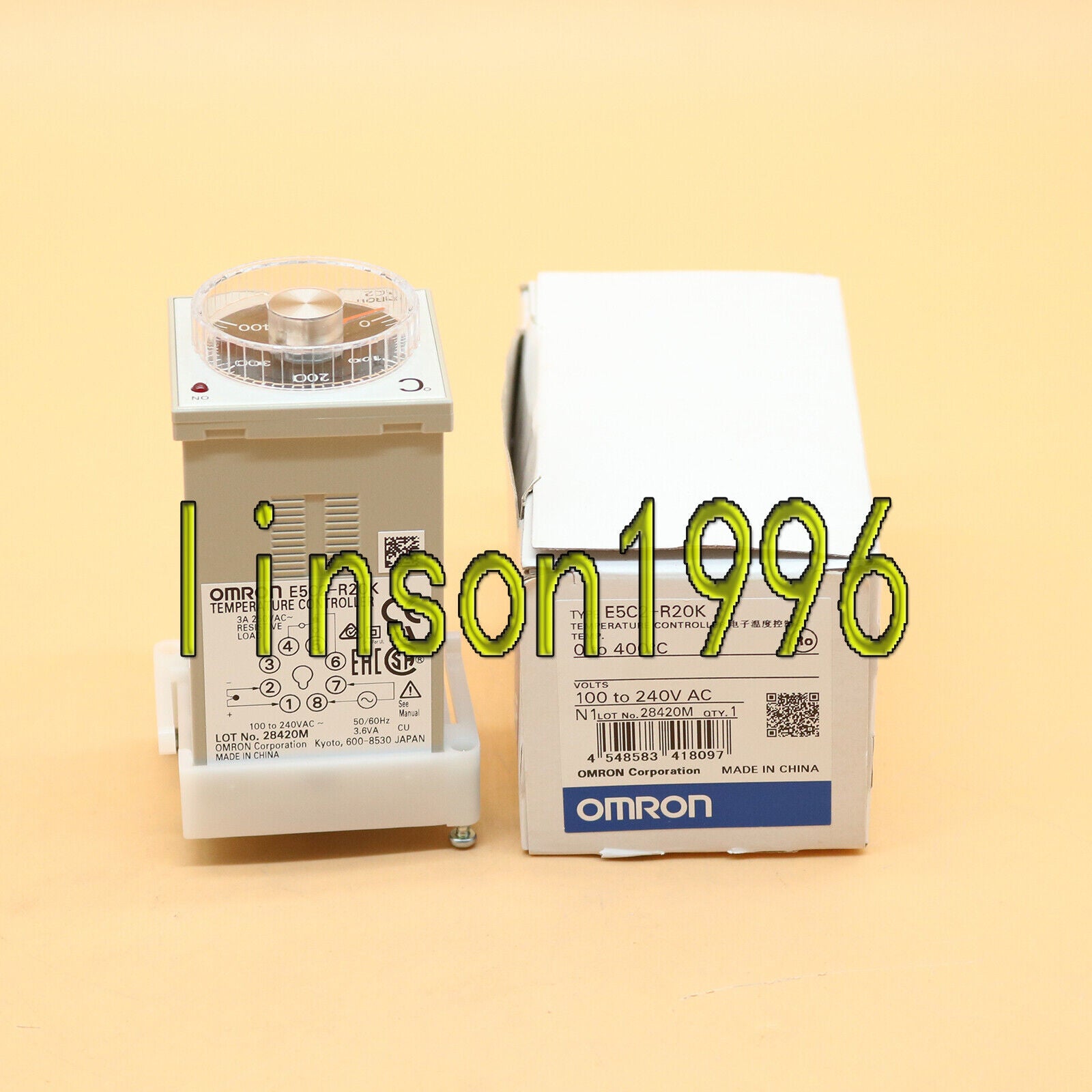 OMRON Temperature Controller E5C2-R20K - OMRON