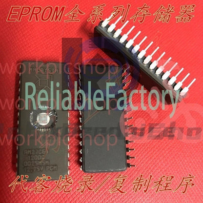 AMD AM27C64 AM27C64-120DC AM27C64-150DC UV EPROM 64KBIT x 10PCS