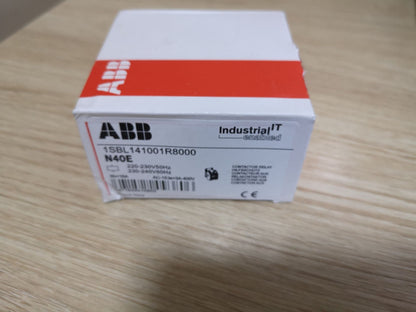 1PCS  ABB N40E Auxiliary Relay In Box 220-230V50Hz 230-240V60Hz