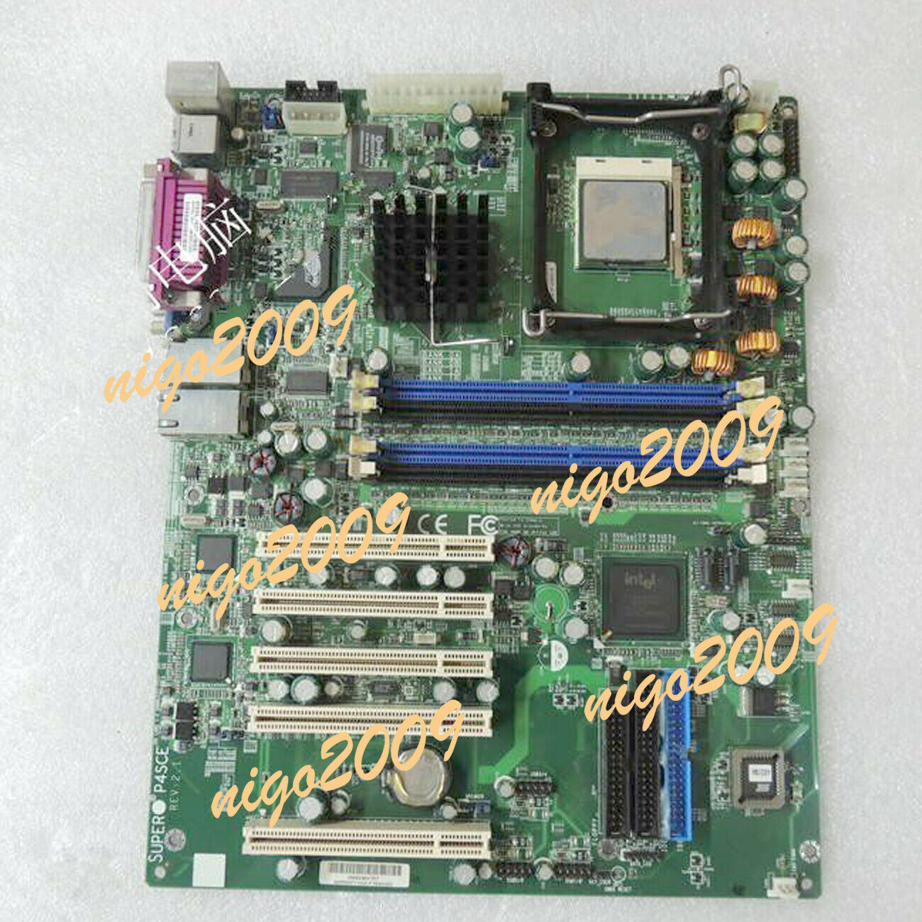 Used SUPERMICRO P4SCE REV 2.1 PC, Good Condition, 180 Days Tested - SUPERMICRO